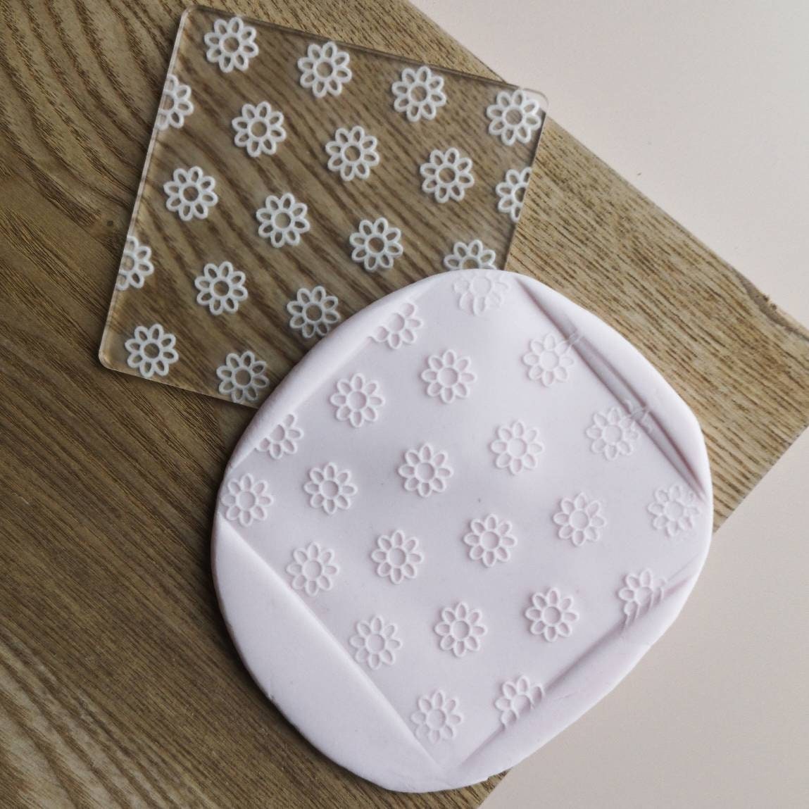 Flower Pattern fondant embosser (cookie stamp)