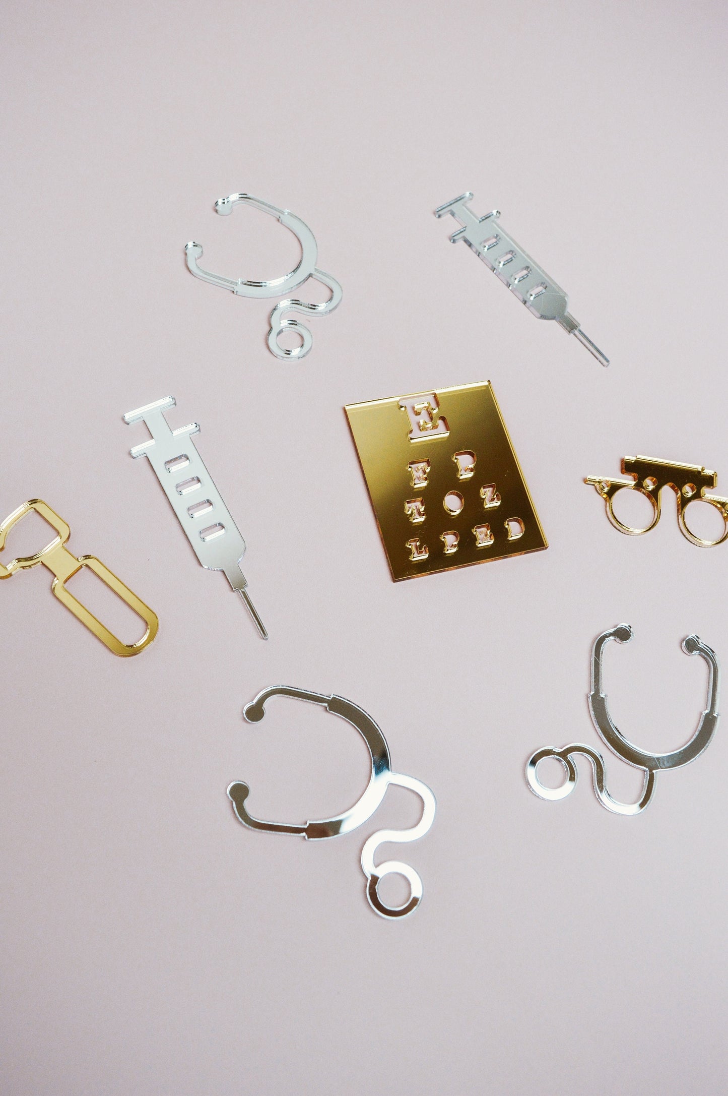 Personalised shape Cake Charms